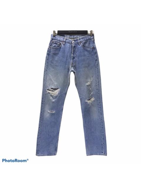 Levi's Vintage 80s Levis 501 Distressed Denim Jeans