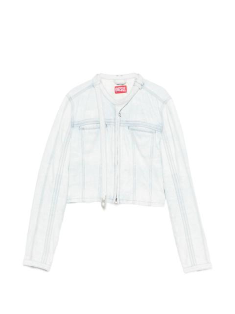 Diesel Diesel Women Denim Cotton Jacket