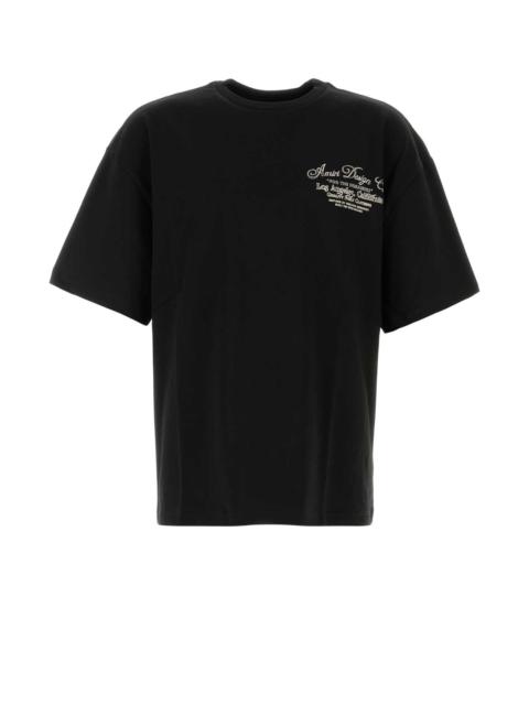 AMIRI Amiri Men Black Cotton Oversize T-Shirt
