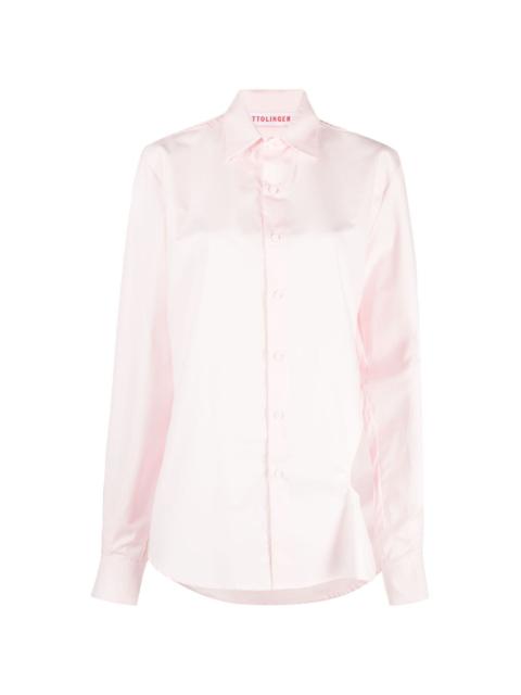 OTTOLINGER cut-out long-sleeve shirt