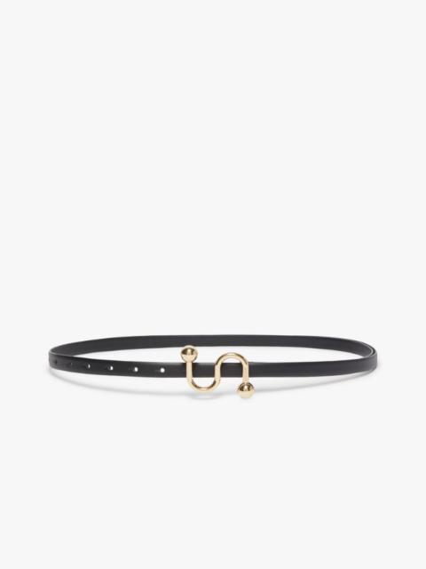 Sportmax Sportmax monogram belt with buckle