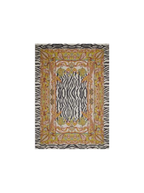 Pierre-Louis Mascia Printed Silk And Cotton Scarf