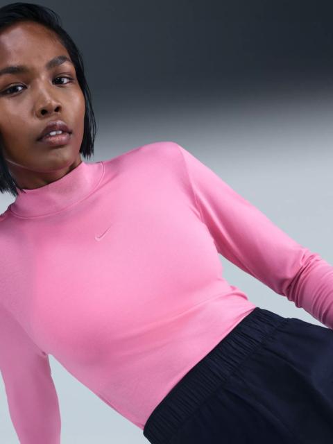 Nike Nike Women's Sportswear Chill Knit Slim Long-Sleeve Mock-Neck T-Shirt