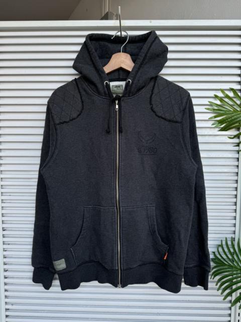 Stüssy OG Vintage Stussy Tribe Patch Work Hoodies / Travis Scott