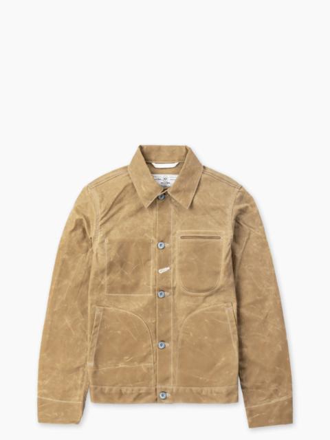 Rogue Territory ROGUE TERRITORY SUPPLY JACKET WAXED CANVAS RIDGELINE TAN
