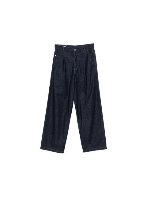 Dries Van Noten Dries Van Noten Blue Denim - Wide-Leg Jeans Men