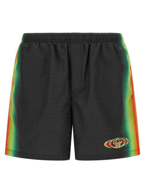 CASABLANCA Casablanca Men Jacquard Logo Swimsuit