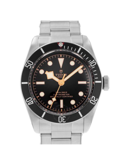 Pre-owned Tudor Black Bay Automatic Chronometer Black Dial Men's Watch 79230N