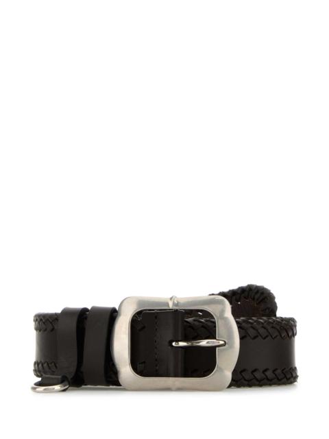 Prada Prada Women Brown Leather Belt
