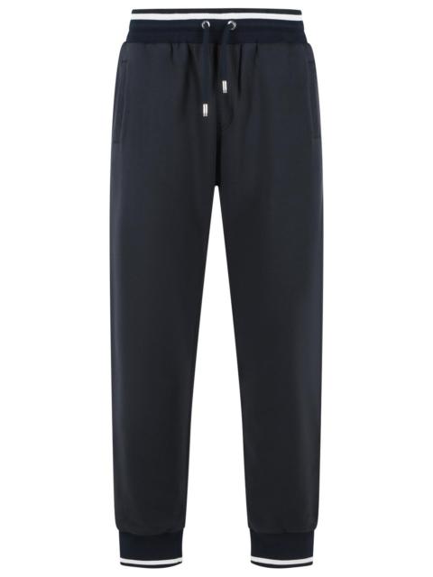 Dolce & Gabbana Dolce & Gabbana Jogger' Blue Cotton Pants Men