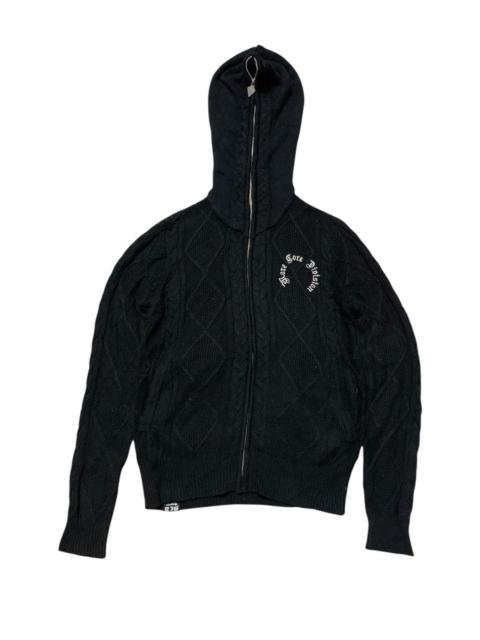 Japanese Brand - MCD Sweater Knitted Stretch Full Zipper Michael Tomson