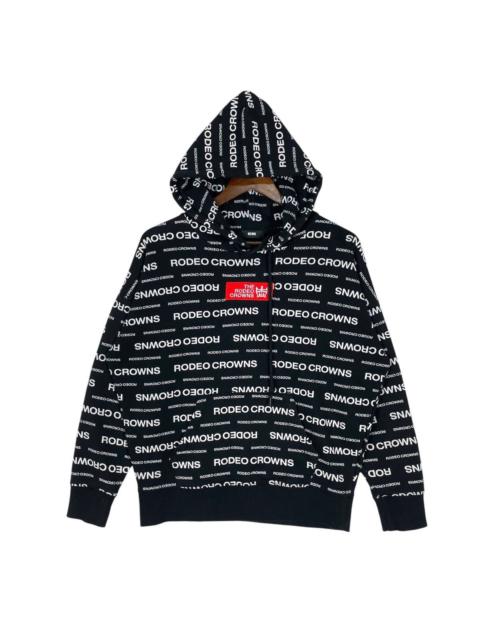 Other Designers If Six Was Nine - Vintage Rodeo Crowns Hoodie Full Print Spell Out Pull Over