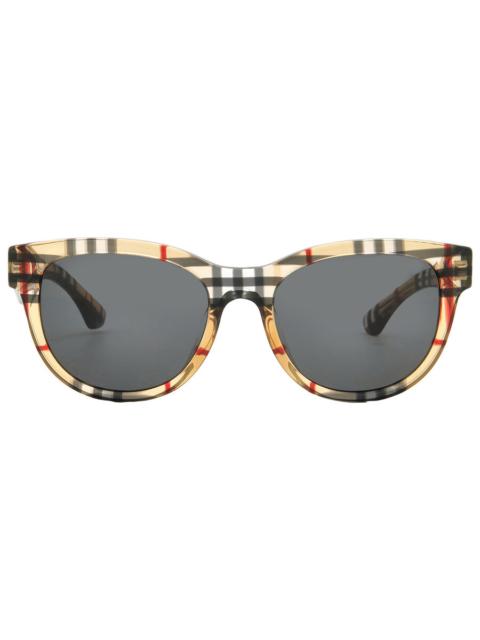 Burberry Burberry Dark Grey Square Ladies Sunglasses BE4432U 412287 54