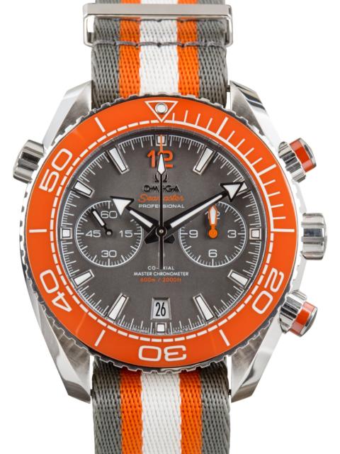 OMEGA Pre-Owned Omega Seamaster Planet Ocean 600M Orange Bezel Steel on NATO