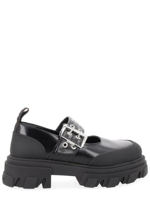 GANNI Ganni Women Ballerina With Logo Buckle