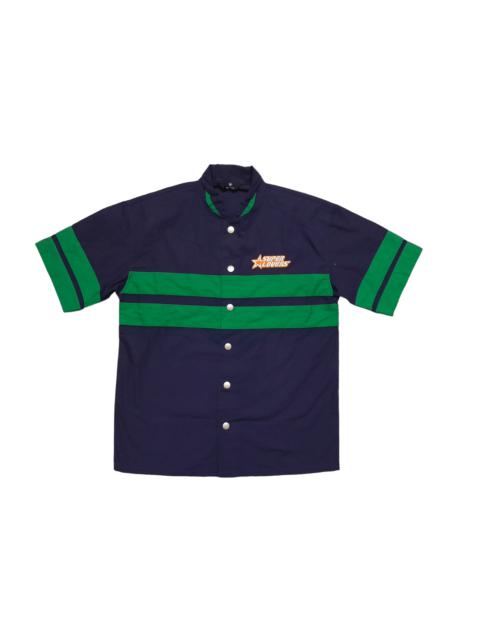 Other Designers Designer - Super Lovers by Yasuhara Tanaka Bowling Shirt (E916)