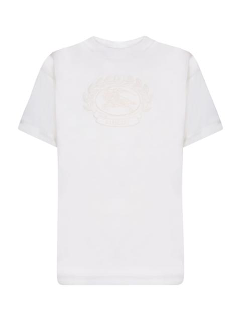 Burberry Knight Logo White T-shirt