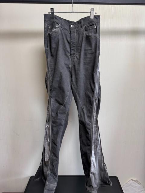 Rick Owens Rick Owens washed banana zipper jeans