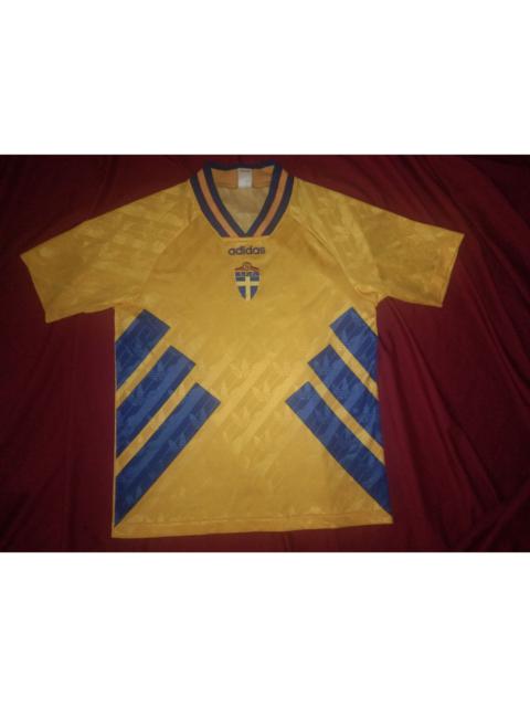 Other Designers Soccer Jersey - VTG 1994 Sweden jersey World Cup Euro 90s vintage adidas