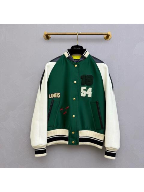 Louis Vuitton Louis Vuitton LV 1854 Monogram Velvet Baseball Jacket