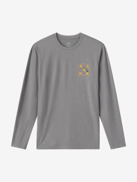 O'Neill Hawaii Layout UPF Long Sleeve Standard Fit Tee