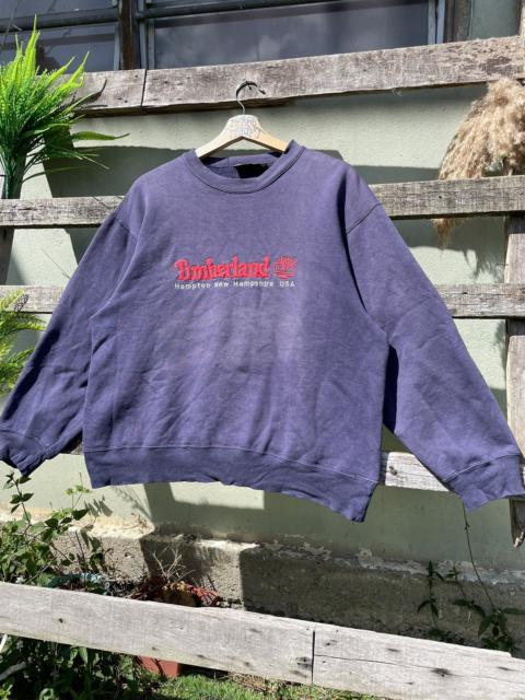 Other Designers 🔥Vintage Timberland Spell Out Embroidery 90s Sweetshirts