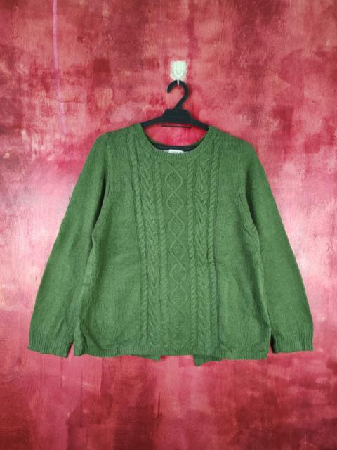 Other Designers Homespun Knitwear - Cloudnine Dark Green Knitwear Sweater