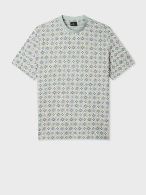 Paul Smith 'Geo Tile' Cotton-Blend T-Shirt