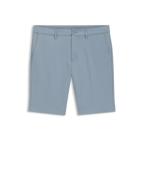 BOSS SLIM-FIT SHORTS IN WATER-REPELLENT STRETCH FABRIC