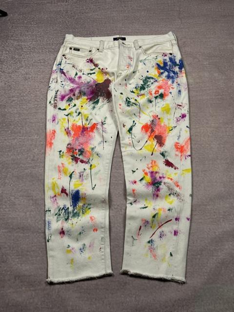 Polo Ralph Lauren Vintage Rare Polo Ralph Lauren Painted Denim Jeans