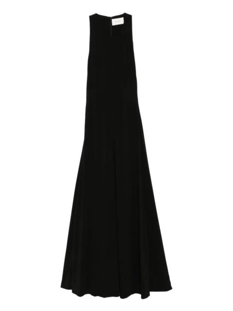 ST. AGNI Cut Away Maxi Dress in Black