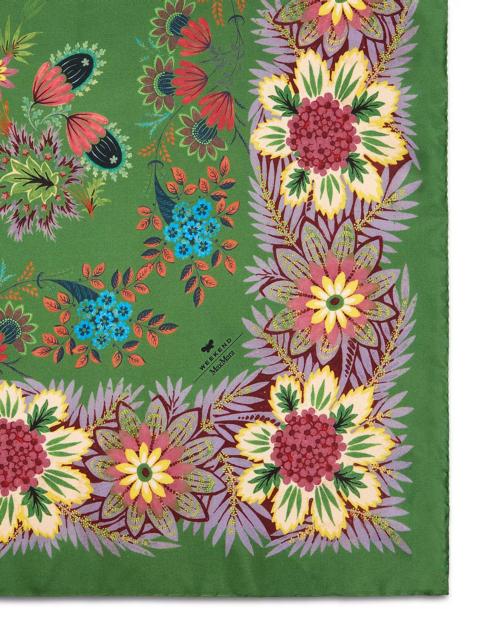 WEEKEND Max Mara Square Silk Scarf