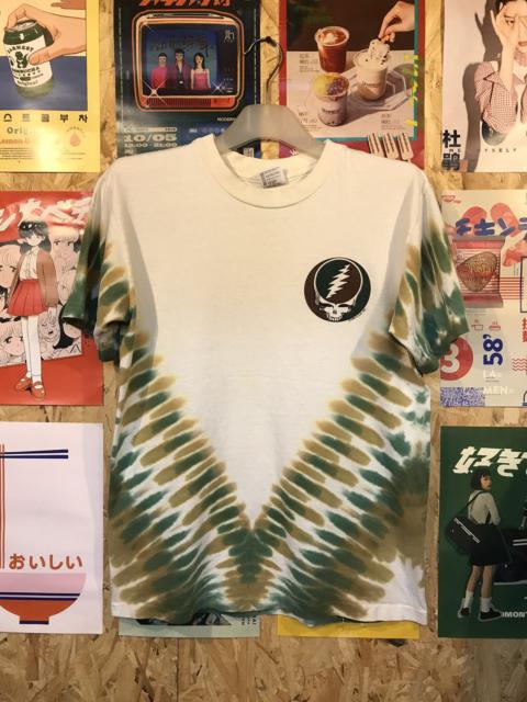 Other Designers Band Tees × Grateful Dead - The Grateful Dead Liquid Blue Tye Dye Tee Shirt