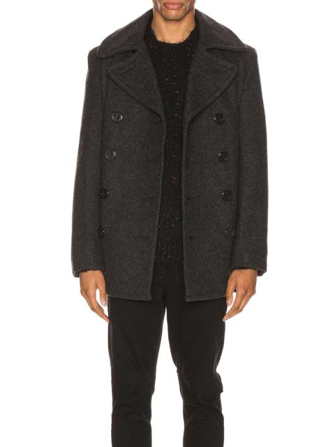 Schott Slim Fit Peacoat