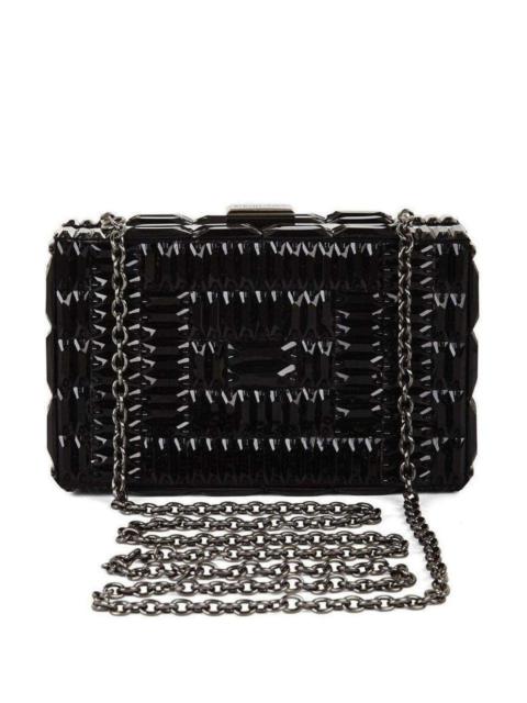 Other Designers BCBGMAXAZRIA - Lexi Large Beaded Box Clutch
