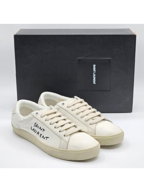 SAINT LAURENT Saint Laurent Paris Court Low Top Sneakers