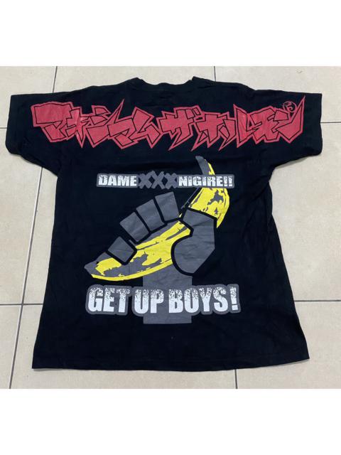 Other Designers Vintage - 🔥DAME NIGIRE🔥GET UP BOYS by rolling cradle rare design shirt