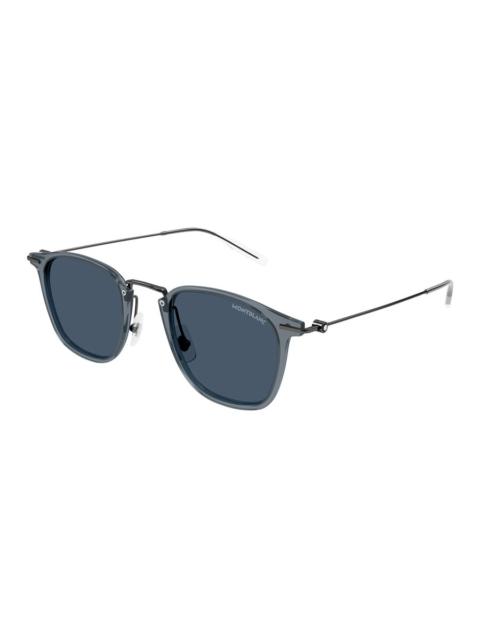 Montblanc Montblanc Blue Square Men's Sunglasses MB0295S 003 49
