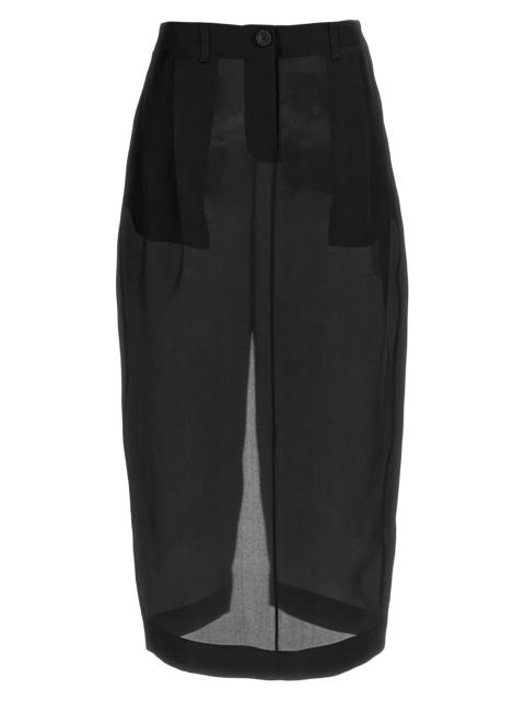 KHAITE 'Lucian' skirt