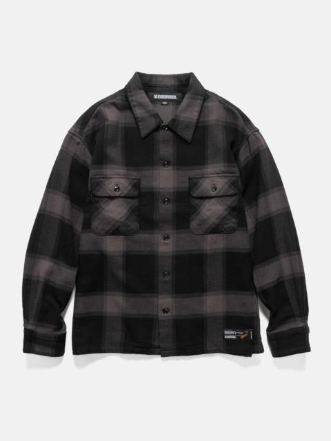 NEIGHBORHOOD Buffalo Check Shirt LS Gray