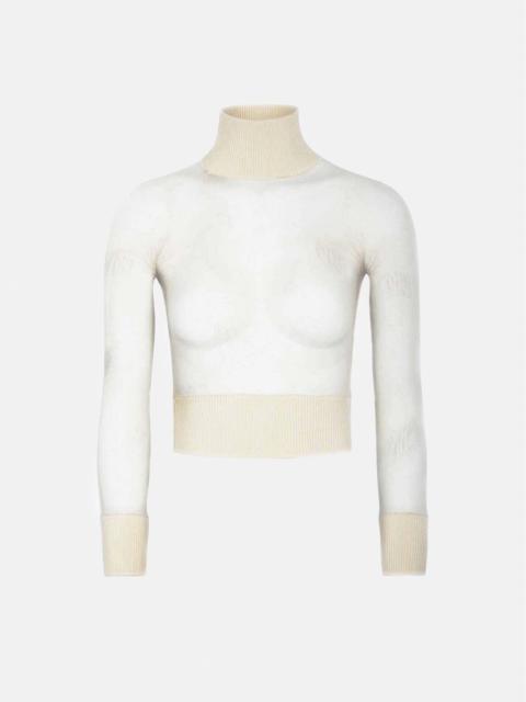 POSTER GIRL AHOY CROP TOP OYSTER