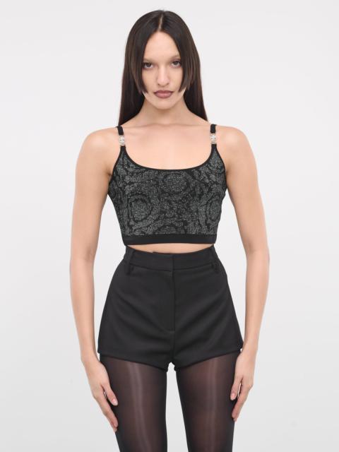 VERSACE La Greca Medusa '95 Knit Top