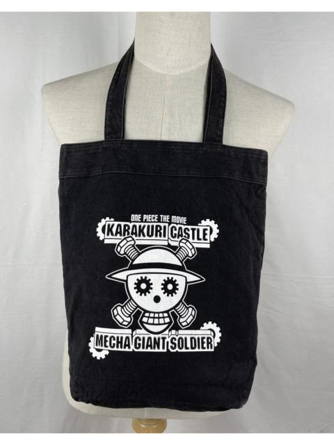 Other Designers Skulls - one piece the movie tote bag t3