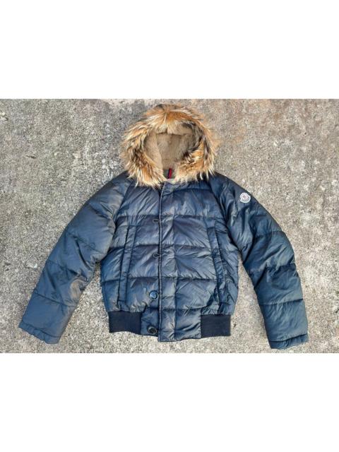 Moncler Fur Hood Goose Down Winter Puffer Jacket