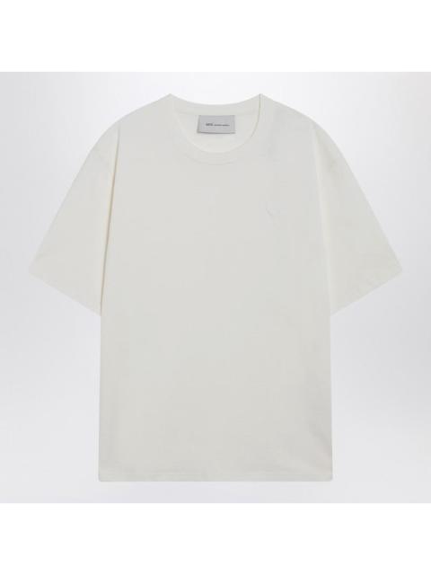 AMI Paris Ami Paris Ami De Coeur T-Shirt White Men