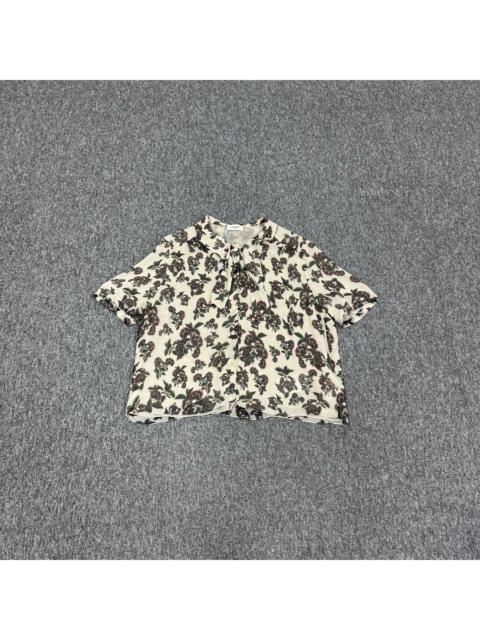 CELINE Celine Short Sleeve Top Floral All-Over Print Shirt