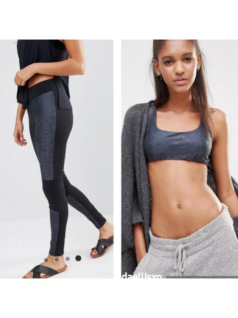 Planet Blue x Blue Life Fit Snakeskin Moto Legging & Sports Bra Set