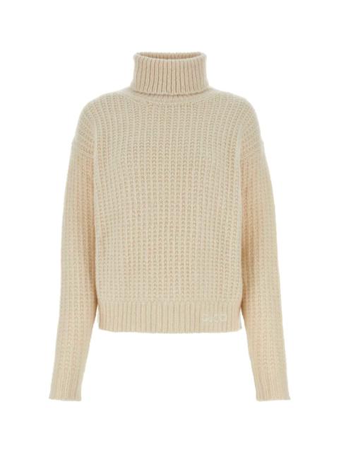 GUCCI Sand Cashmere Blend Sweater
