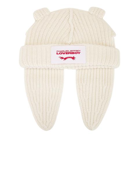 CHARLES JEFFREY LOVERBOY Chunky Rabbit Beanie