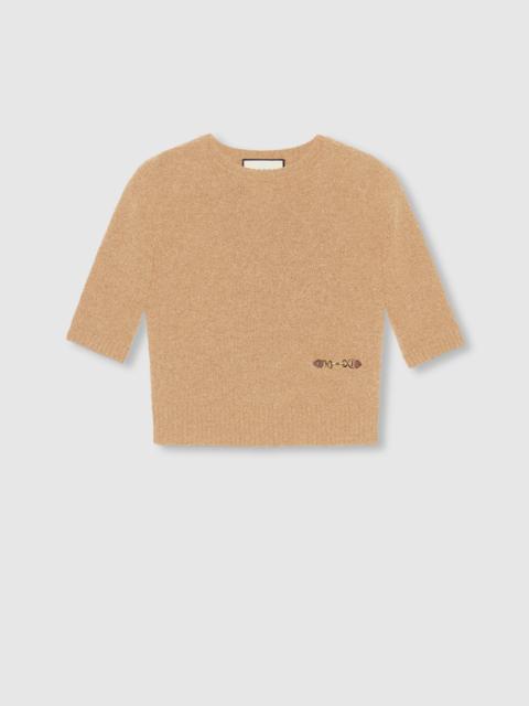 GUCCI Cashmere top with Horsebit
